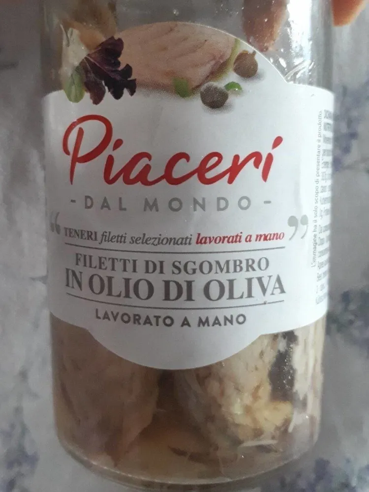 Filetti di sgombro in olio d'oliva