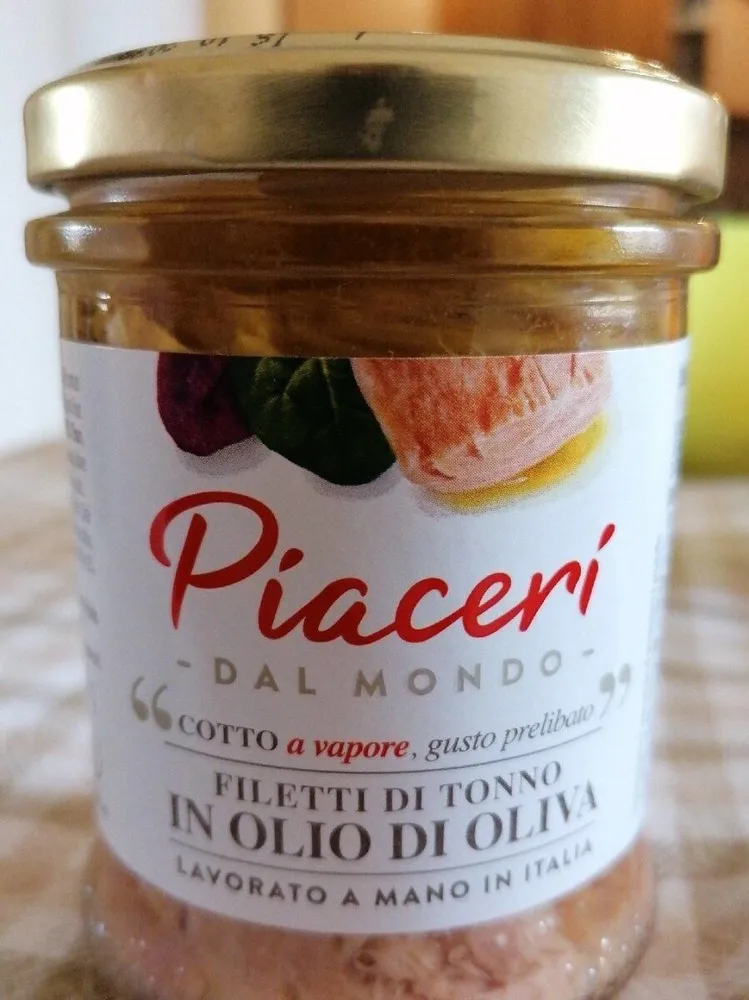 Filetti di tonno in olio d'oliva
