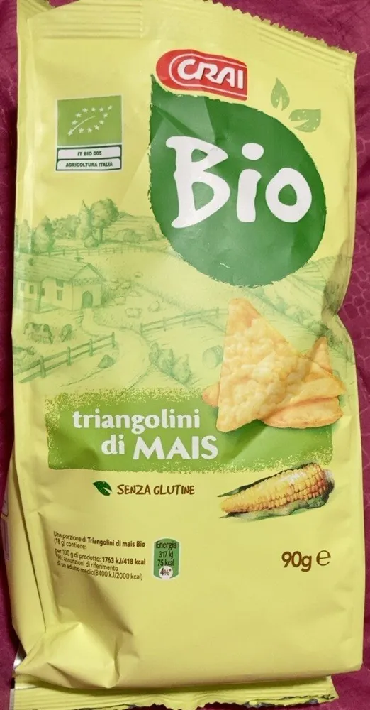 Triangolini di Mais Bio