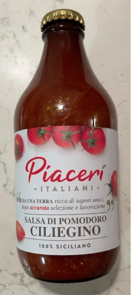 Salsa di pomodoro ciliegino