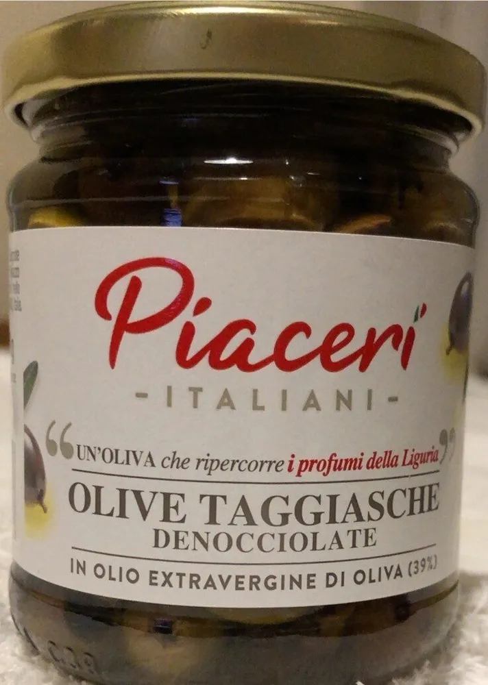 Olive taggiasche denocciolate
