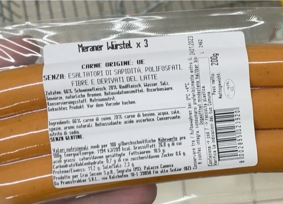 Meraner wurstel