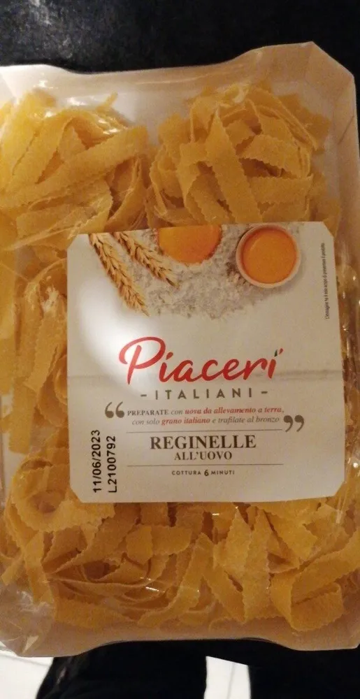 Reginelle all'uovo