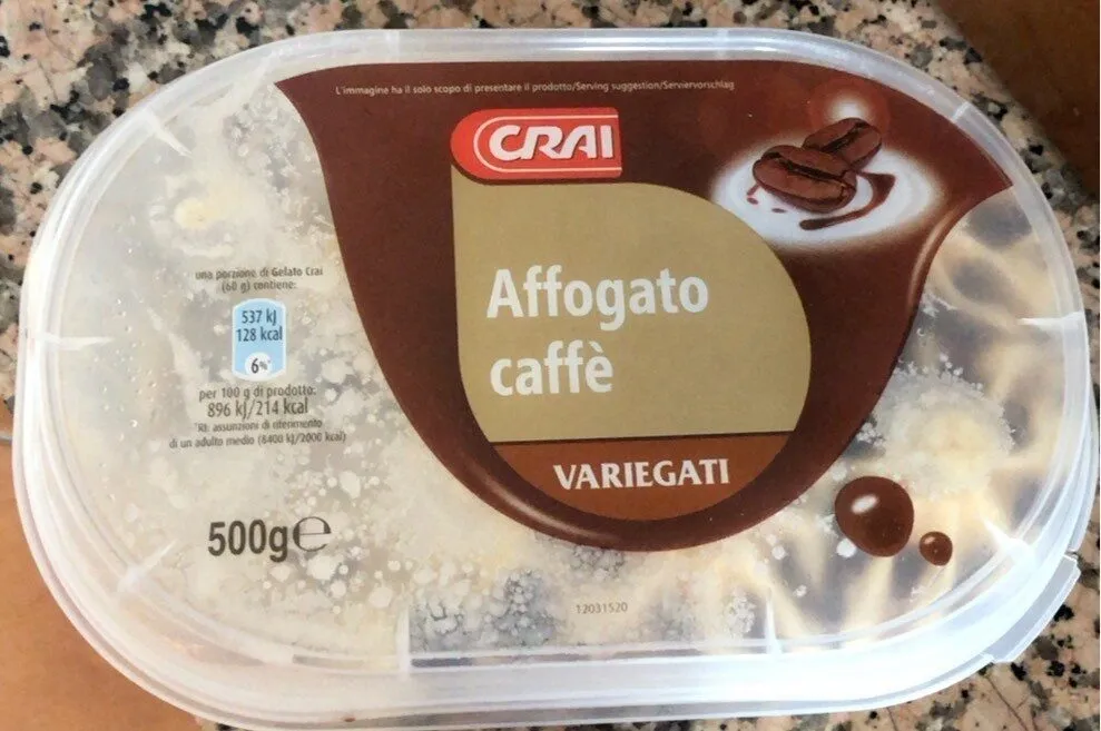 Affogato al caffè