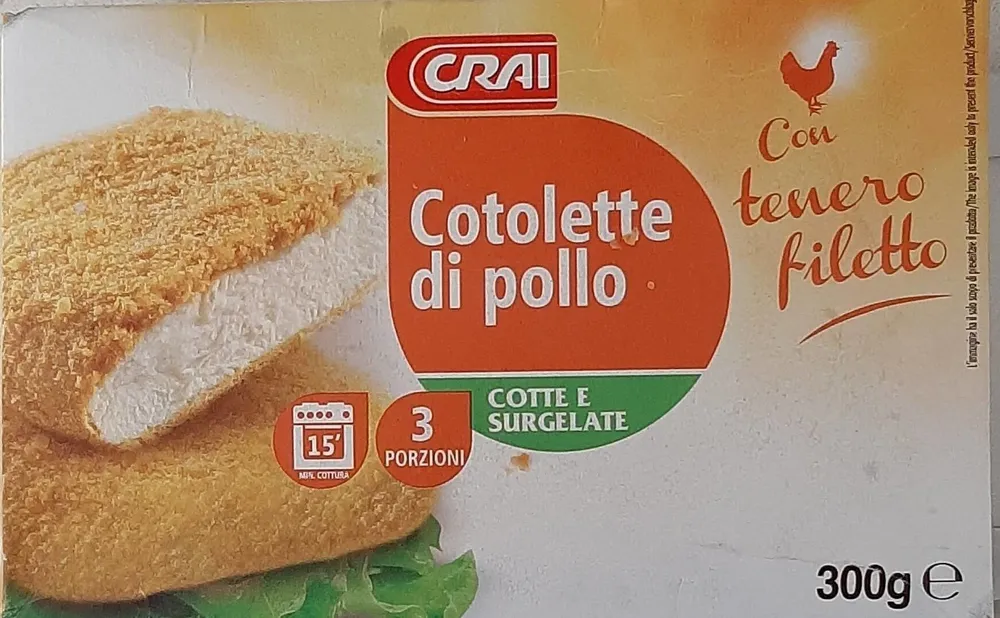Cotolette di pollo