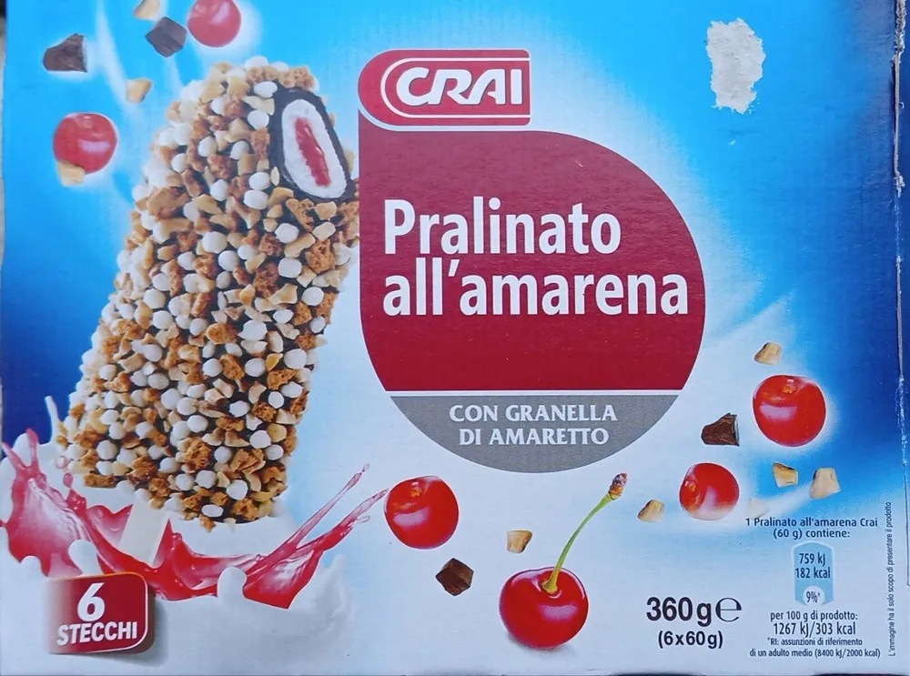 Pralinato all'amarena
