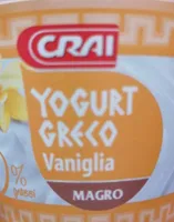 Yogurt greco vaniglia