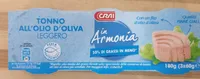 Tonni all'olio d'oliva leggero