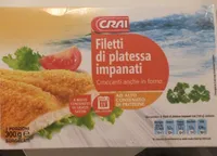 Filetti di platessa impanati