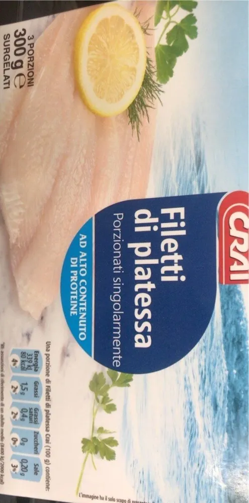 Filetti di platessa