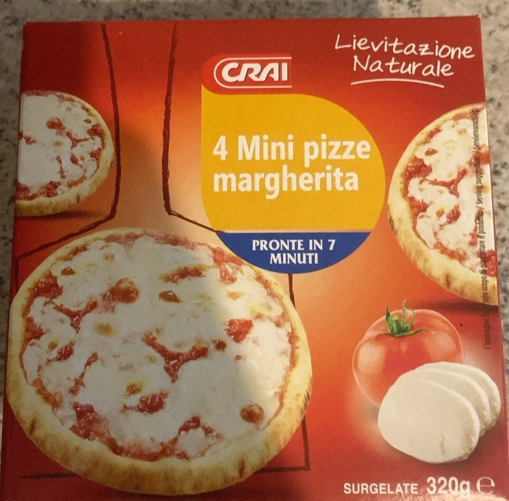 Mini pizze margherita