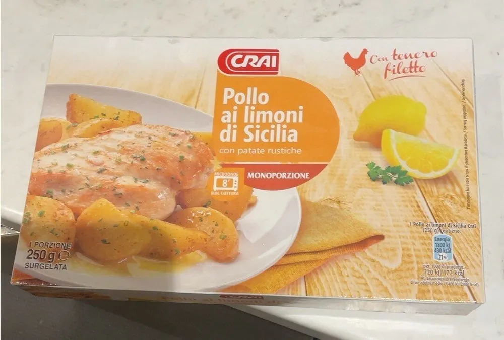 Pollo ai limoni di sicilia