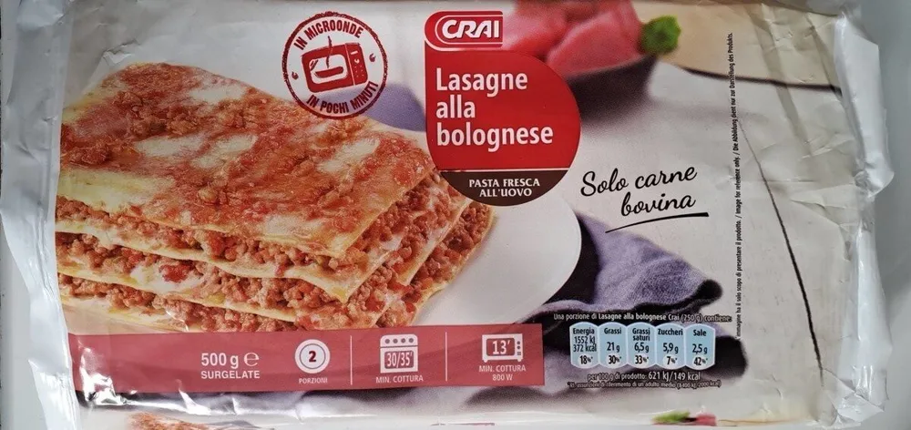Lasagne alla bolognese