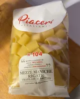 Mezze maniche rigate