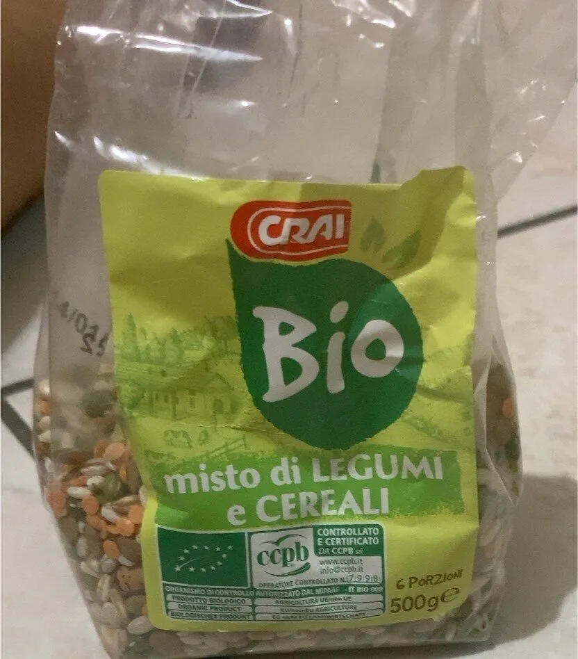 Misto di legumi e cereali