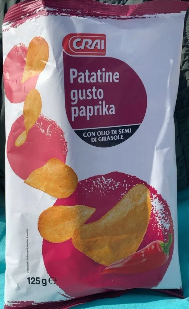 Patatine gusto Paprika