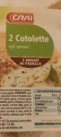 Cotolette agli spinaci