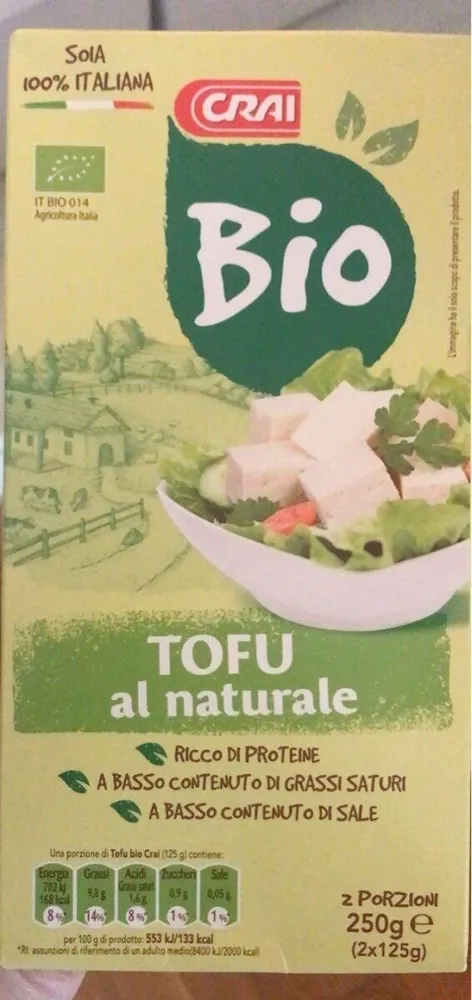 Tofu al naturale