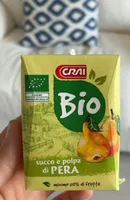 Succo e polpa di pera