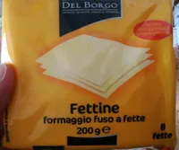 Fettine formaggio fuso a fette