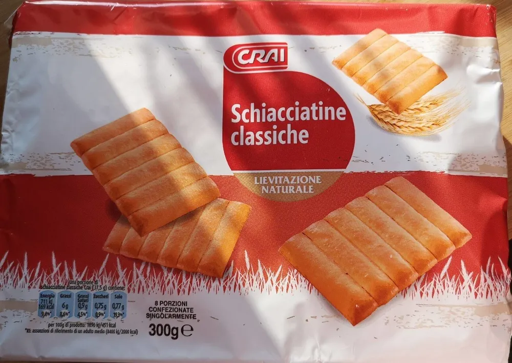 Schiacciatine classiche