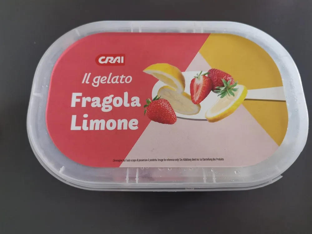 Il gelato - Fragola Limone Pesca