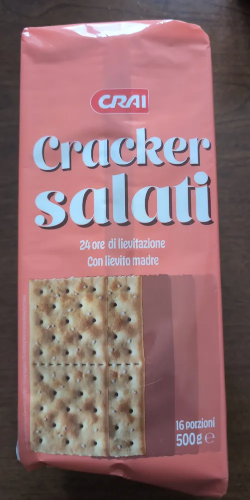 Salted crackers