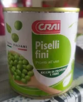 Piselli fini pronti all'uso