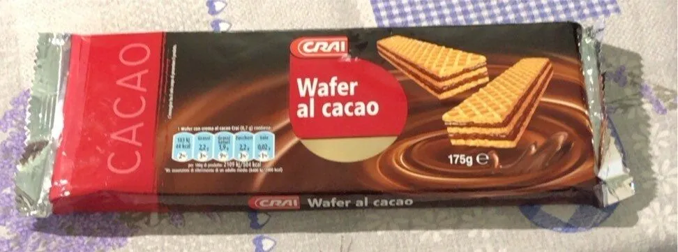 Wafer al cacao