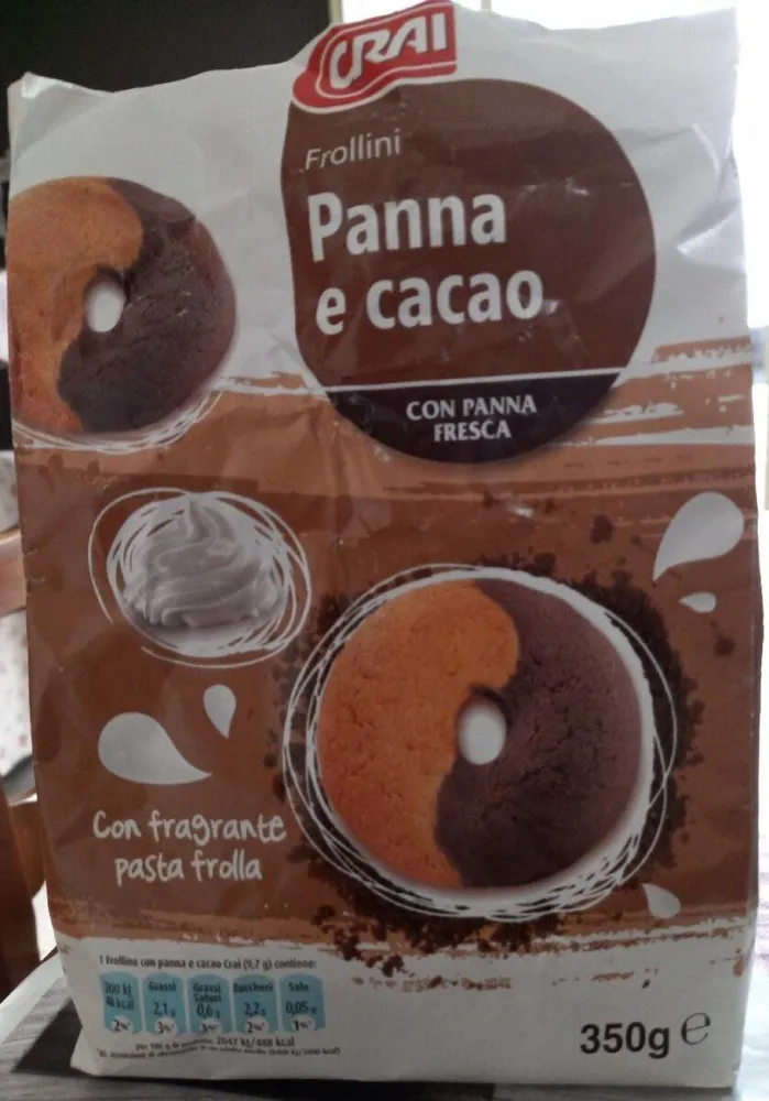 Frollini Panna e Cacao