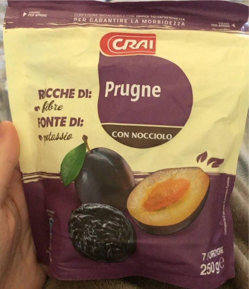 Crai prugne con nocciolo
