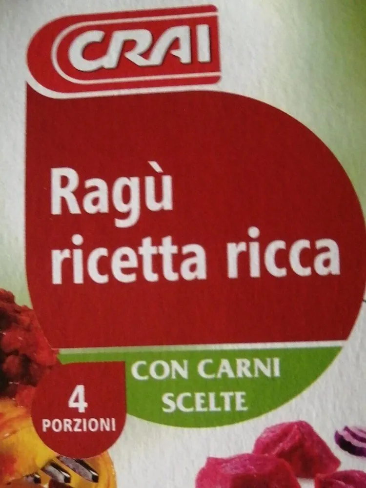 Ragu ricetta ricca