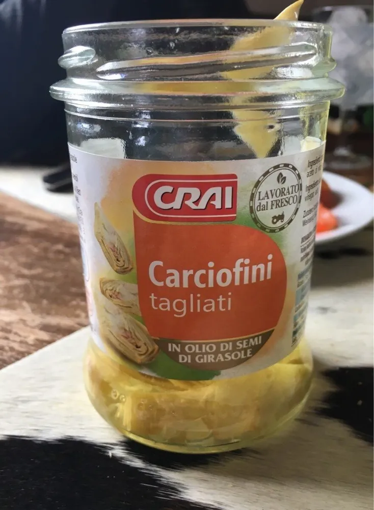Carciofini tagliati