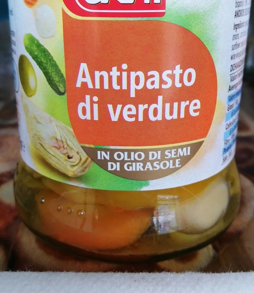 Antipasto di verdure