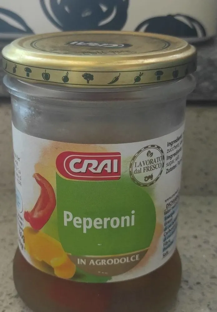 Peperoni in agrodolce