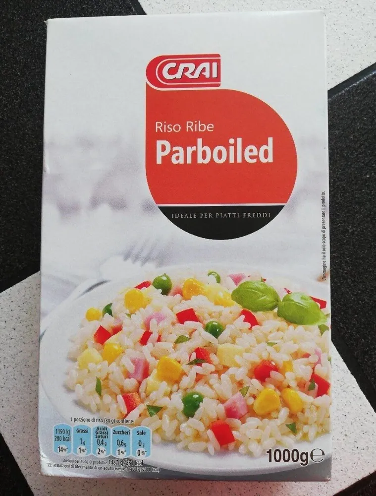 Riso ribe parboiled