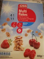 Multi flakes con frutti rossi