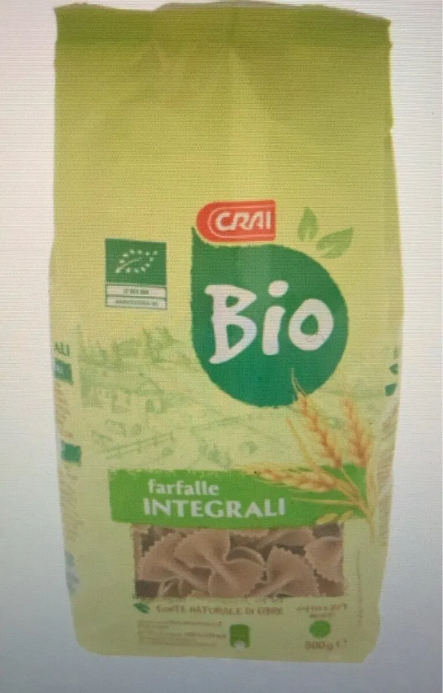 Bio farfalle integrali