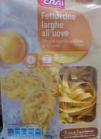 Fettuccine all'uovo larghe