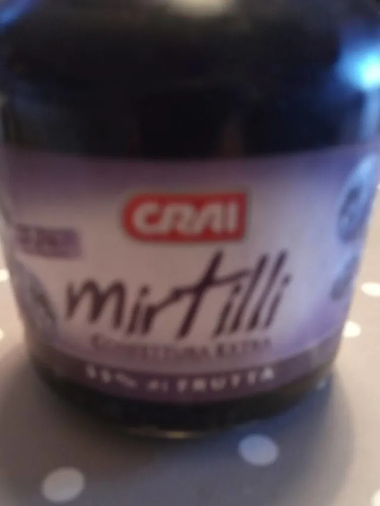 Marmellata mirtilli
