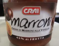 Crema di marroni alla vaniglia