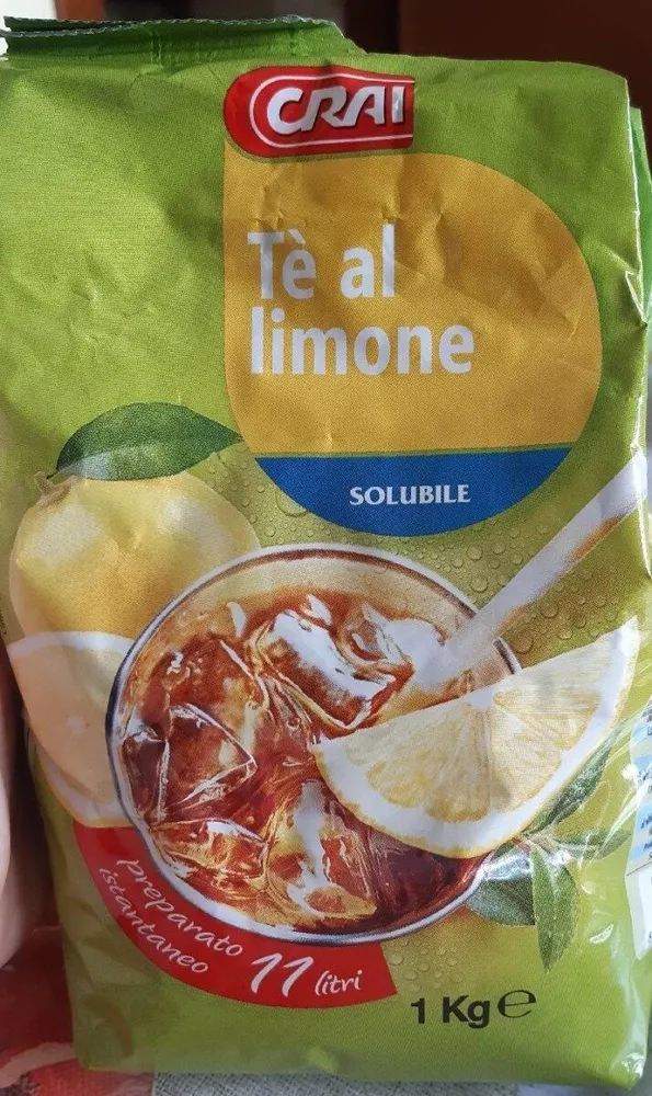Tè solubile al limone