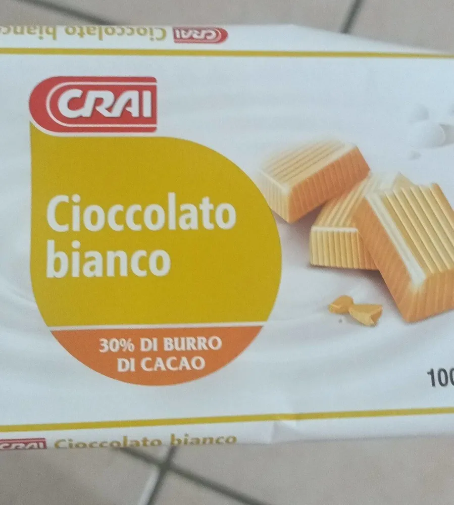 Cioccolato bianco