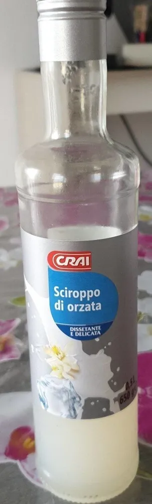 sciroppo di orzata