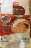 Croissant con crema al cioccolato