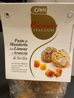 Paste di mandorla con limone e arancis