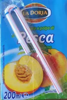 Succo e polpa di pesca