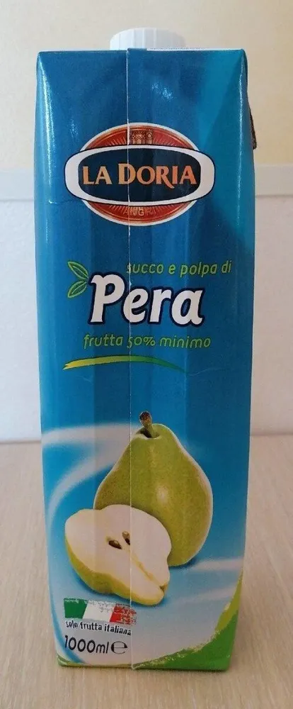 Succo di frutta pera
