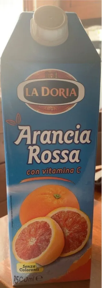 Succo di frutta arancia rossa