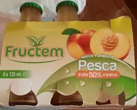 Succo e polpa di pesca frutta 50% minimo